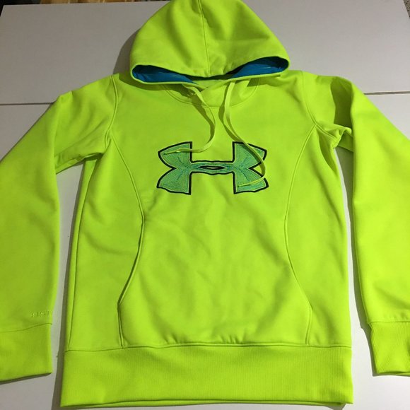 under armour storm hoodie green